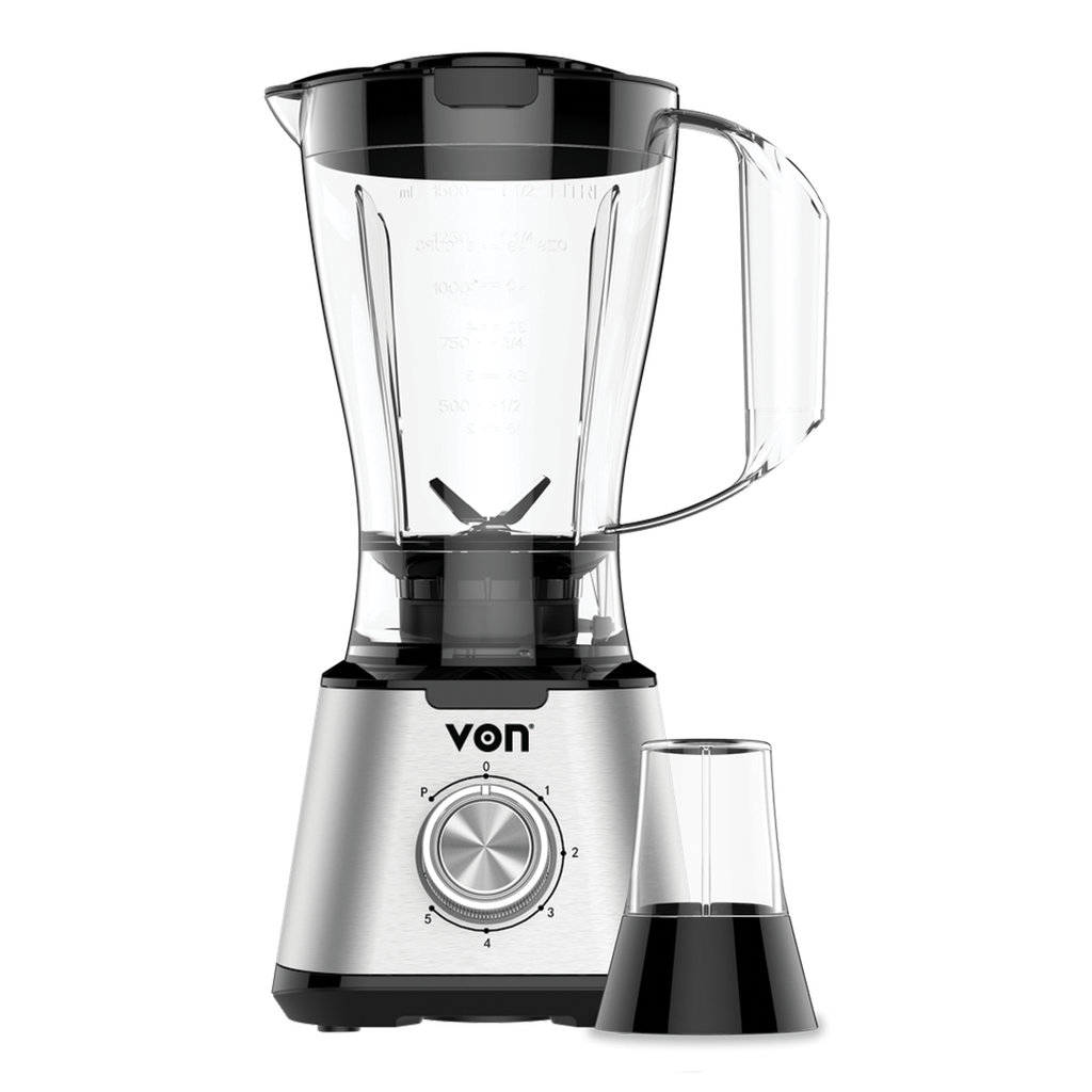 VON BLENDER 600W 1.5L PLASTIC BODY 