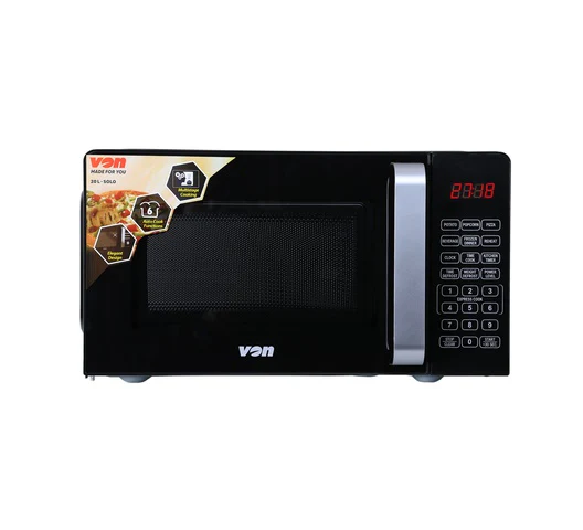VON MICROWAVE OVEN SOLO 20L DIG BLK