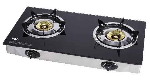 [VCT2BWGG] VON COOKER 2G BRASS SPIRAL DUAL BURN