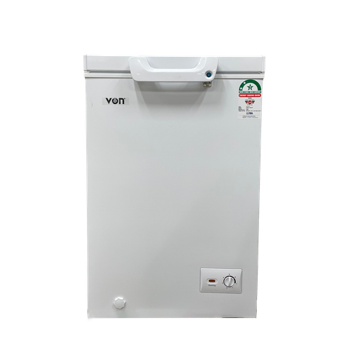 [VAFC10DHW] VON CHEST FREEZER 98L WHITE 